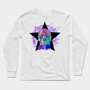 star sugar skull Long Sleeve T-Shirt